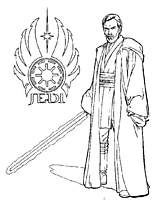 coloriage maitre jedi